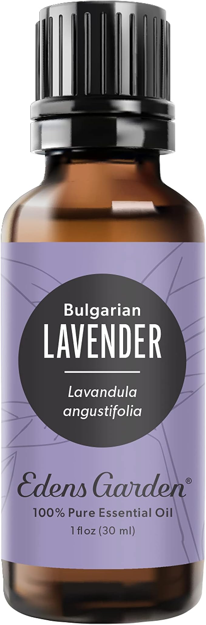 Edens Garden Lavender- Bulgarian Essential Oil- 100% Pure Premium Grade, Undiluted, Natural, Therapeutic, Aromatherapy, The Best for Diffuser, Skin, Humidifiers, Kid Safe 30 ml (1 fl oz) EdensGarden