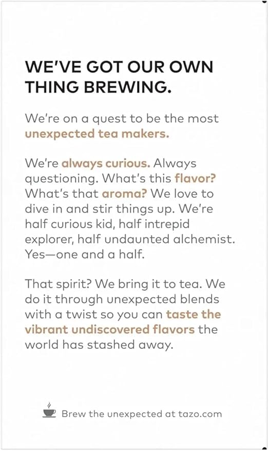 TAZO Tea Bags, Black Tea, Vanilla Caramel Chai, Pumpkin Spice Chai, Awake English Breakfast, Organic Chai, & Organic Earl Grey (1ea) (Variety Pack) - Bloomnest