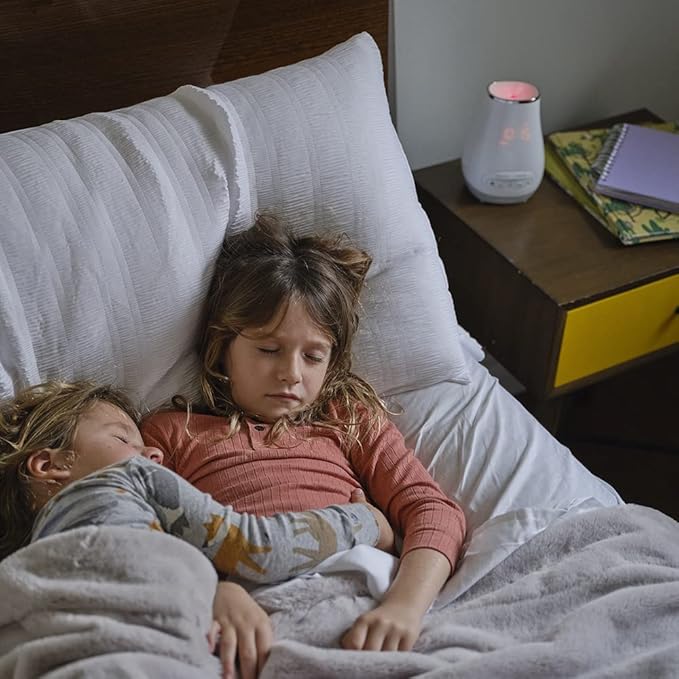 Slumber Scents Alarm Clock, Essential Oil Diffuser & White Noise Machine 6 Soothing Sounds, LED Lights, Auto-Off Timer, Bluetooth Bonus- 3 Essential Oils, Aromatherapy SoundSpa HoMedics - Bloomnest