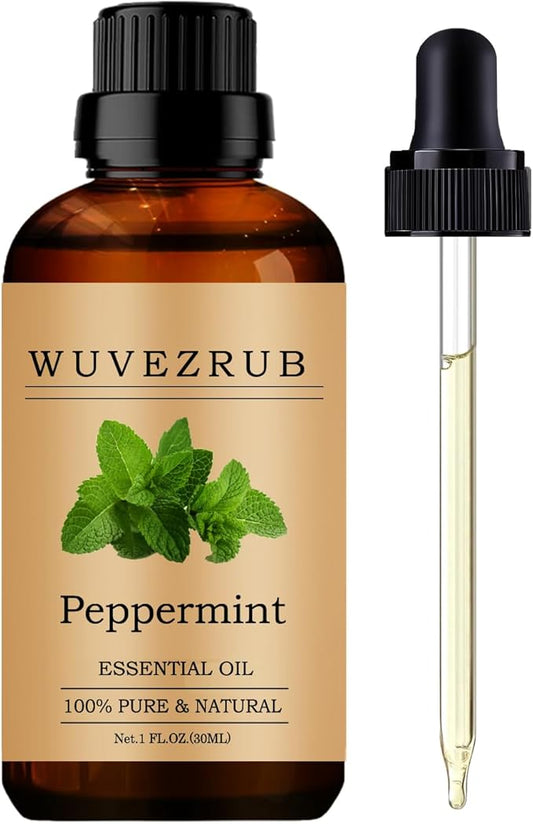 Peppermint Essential Oils, 30ML 100% Pure and Natural Pepper mint Essential Oil for Aromatherapy Diffuser - Peppermint /1 Fl Oz - Bloomnest