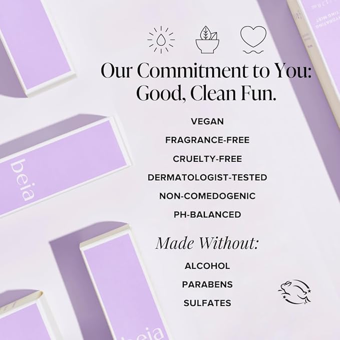 Beia Setting Spray with Hyaluronic Acid for Sensitive Skin - Hydrating Face Mist for Early Morning & Post Shower Glow - Moisturizing Finishing Spray for Makeup - Non Comedogenic Travel Size 0.5 Fl Oz - Bloomnest