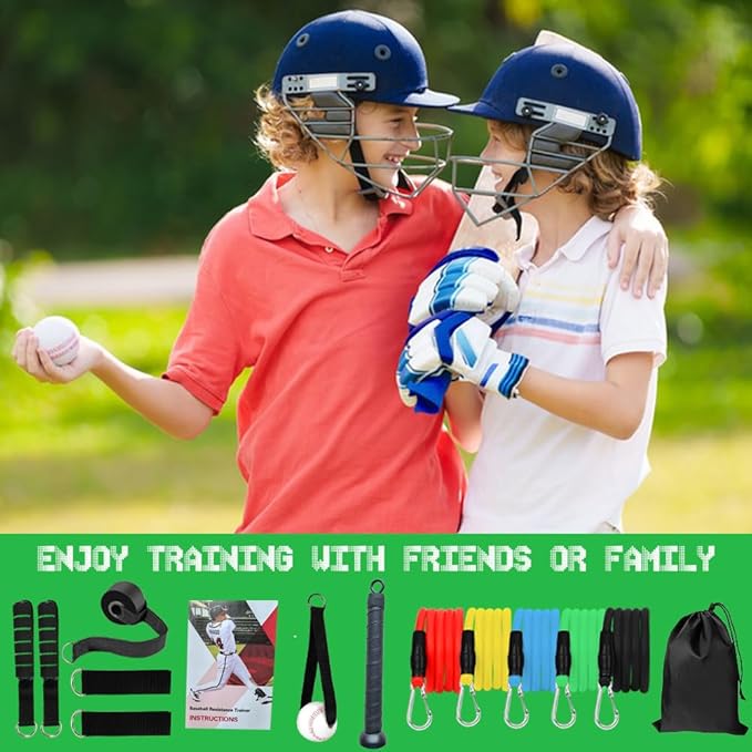 Baseball Resistance Bands for Pitchers – Pro-Grade Arm Strength & Pitching Bands - Bloomnest
