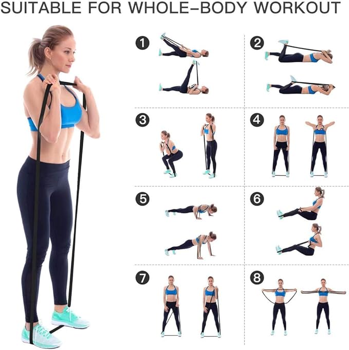 Pull-Up Bands - Resistance Bands for Women's Workout - Perfect for Gym & Home - Bloomnest
