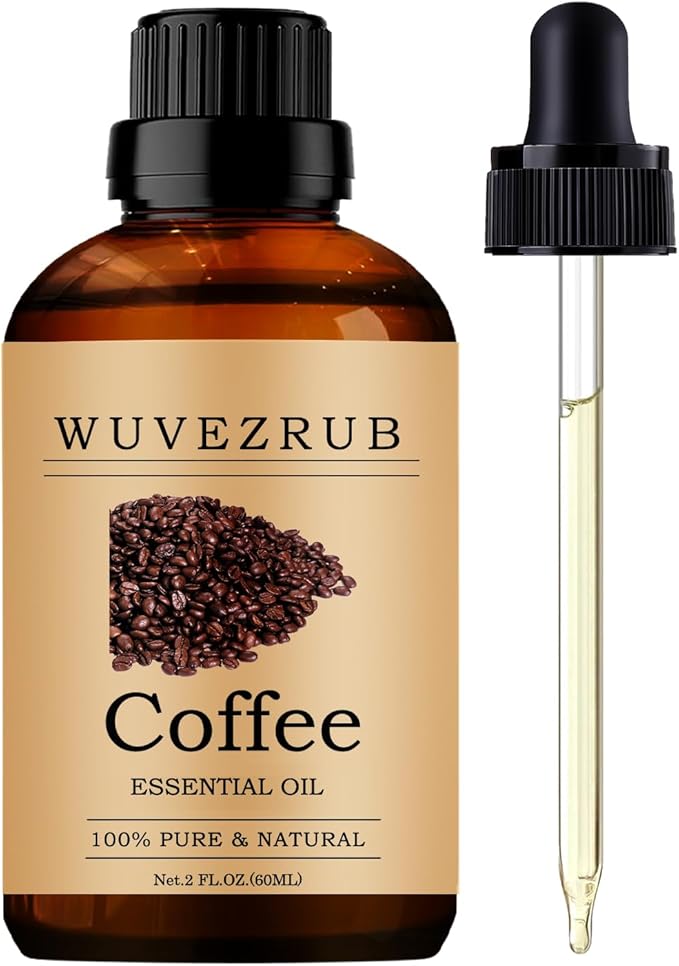 Coffee Essential Oil, 60ML Pure and Natural for Aromatherapy Diffuser - 2 Fl Oz - Bloomnest