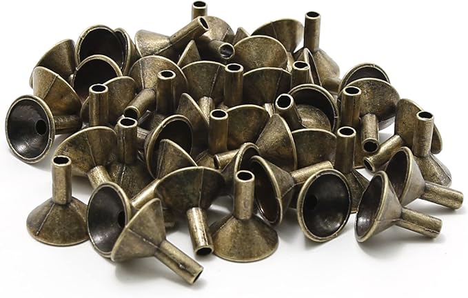EATAKWARD 50PCS Metal Backflow Incense Sticks Holder Small Funnel Shape Incense Cone Tray Base Rack Holder Waterfall Incense Burner - Bloomnest