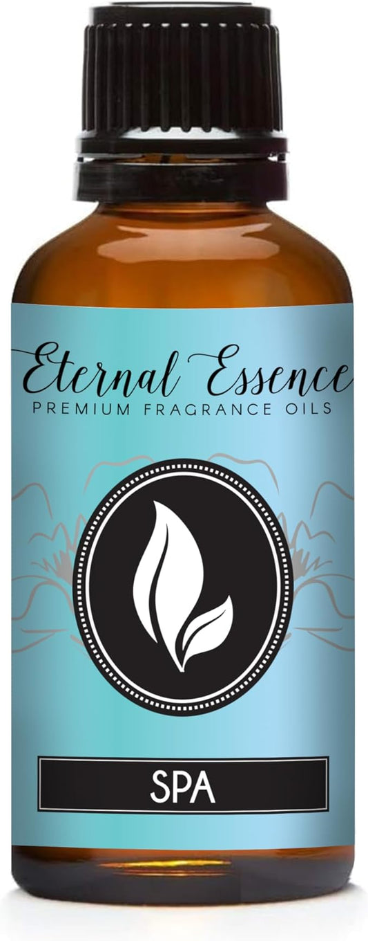 Eternal Essence Oils Spa 30ml Premium Fragrance Oil - for Candle, Soap Making, Aromatherapy, Diffusers, Home Care, & Humidifiers EternalEssenceOils