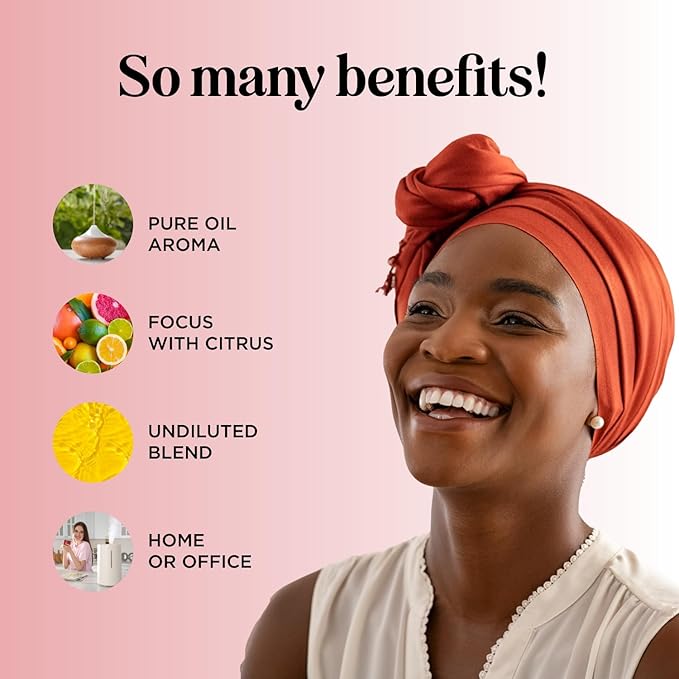 Uplift Aromatherapy Essential Oil Blend - Happy Essential Oil Blend of Calming Essential Oils for Diffusers for Home and Travel with Citrus Essential Oils and Pure Aromatherapy Oils for Diffusers 2oz - Bloomnest