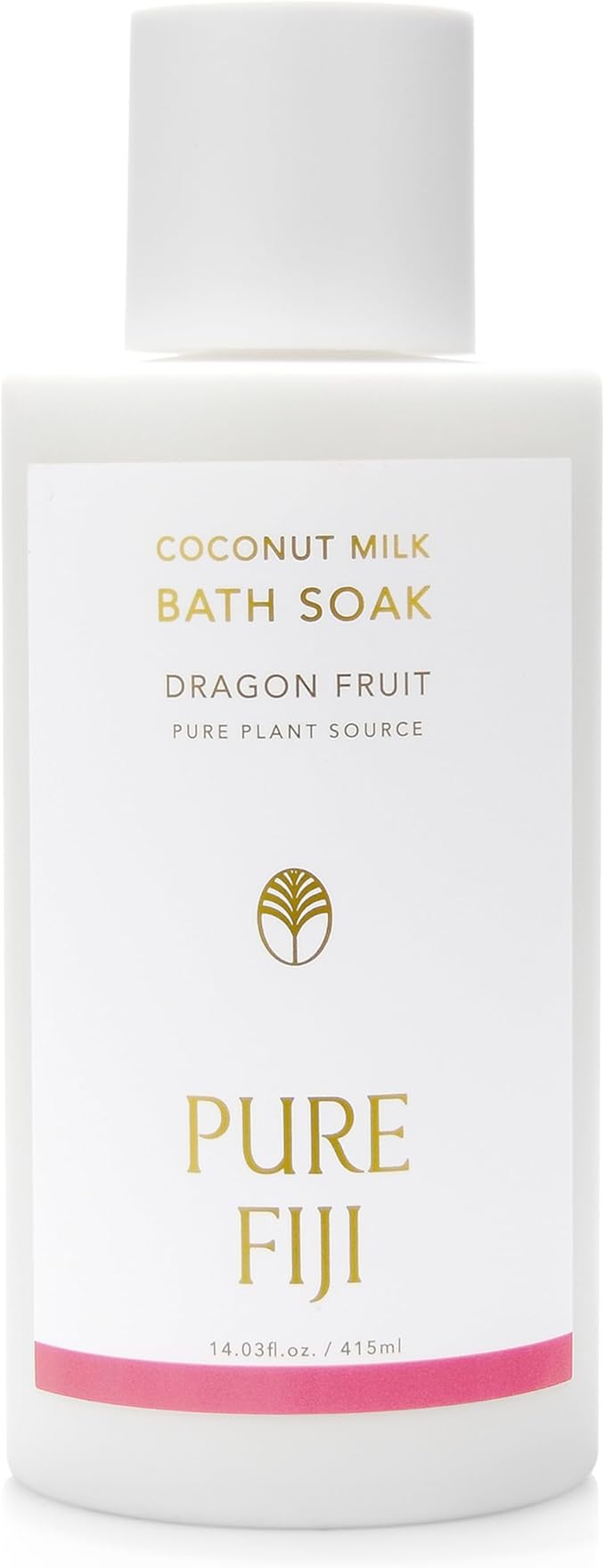 Pure Fiji Coconut Milk Bath Soak, Dragon Fruit(14oz/415ml) - Bloomnest