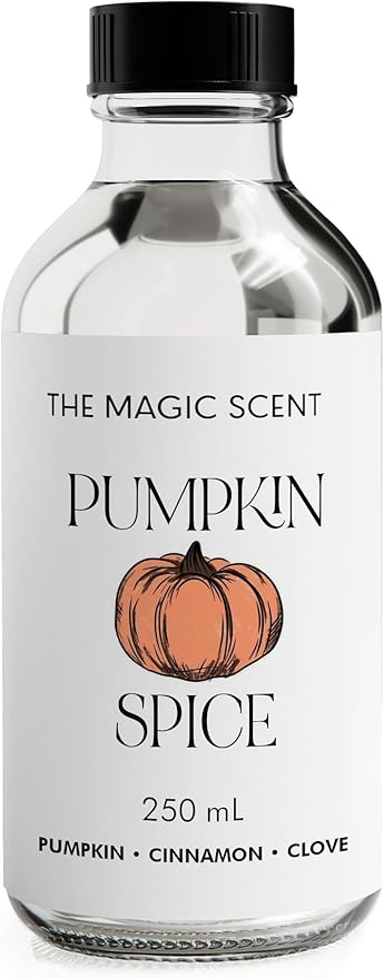 The Magic Scent Pumpkin Spice Aroma Oil - Diffuser Oil Scent - Cold-Air & Ultrasonic Diffuser - Pumpkin Essential Aromatherapy - 8.5 fl oz, 250 mL - Bloomnest