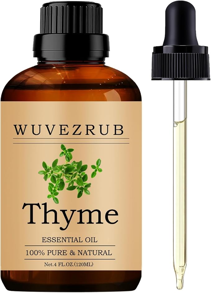 Thyme Essential Oils, 120ML Pure and Natural Essential Oil for Aromatherapy Diffuser - Thyme /4 Fl Oz - Bloomnest