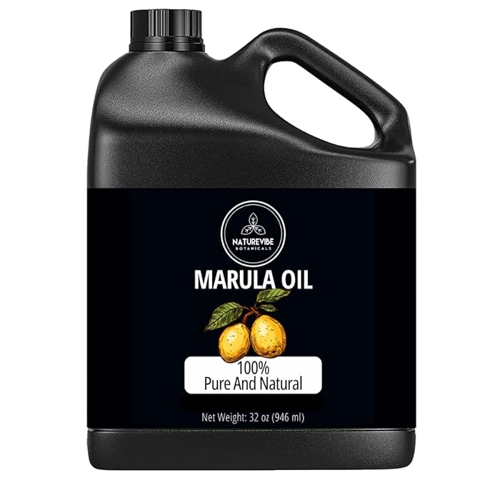 Naturevibe Botanicals Marula Oil 32 Ounces | 100% Pure and Natural | Great for Skin Care and Hair Care - Bloomnest