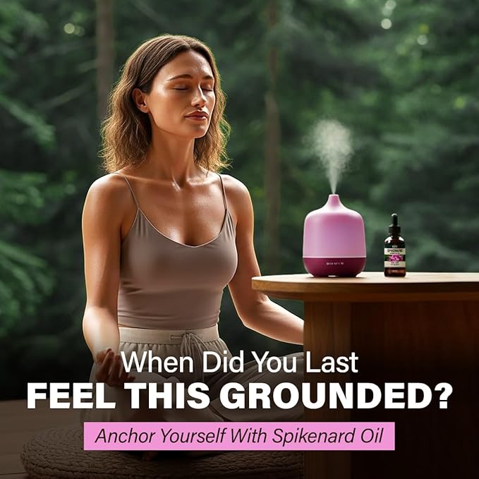 KUKKA Spikenard Essential Oils - 1 Fl Oz - for Hair, Skin, Diffuser, Aromatherapy & DIY Soap Making Scent - Bloomnest