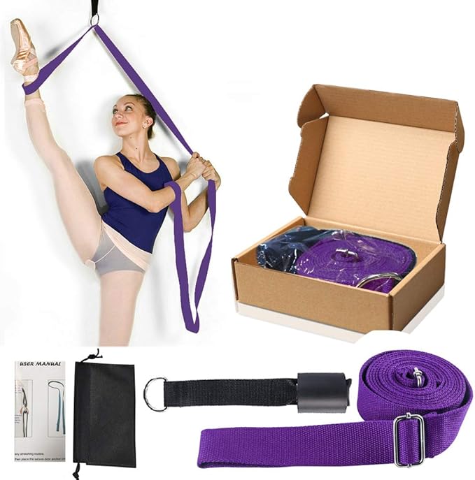 Leg Stretcher, Door Flexibility & Stretching Leg Strap - Great for Ballet Cheer Dance Gymnastics or Any Sport Leg Stretcher Door Flexibility Trainer Premium Stretching Equipment - Bloomnest