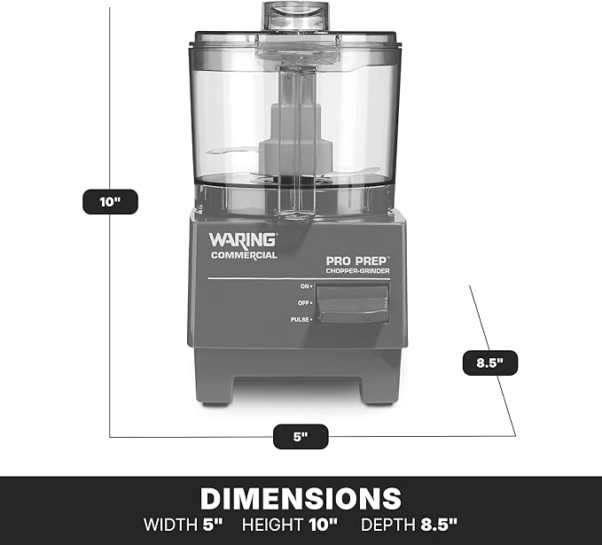 Waring Commercial 3-Cup Chopper Grinder - Bloomnest