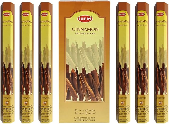 Cinnamon Incense Sticks and Incense Stick Holder Bundle Insence Insense Hem Incense Sticks TRUMIRI