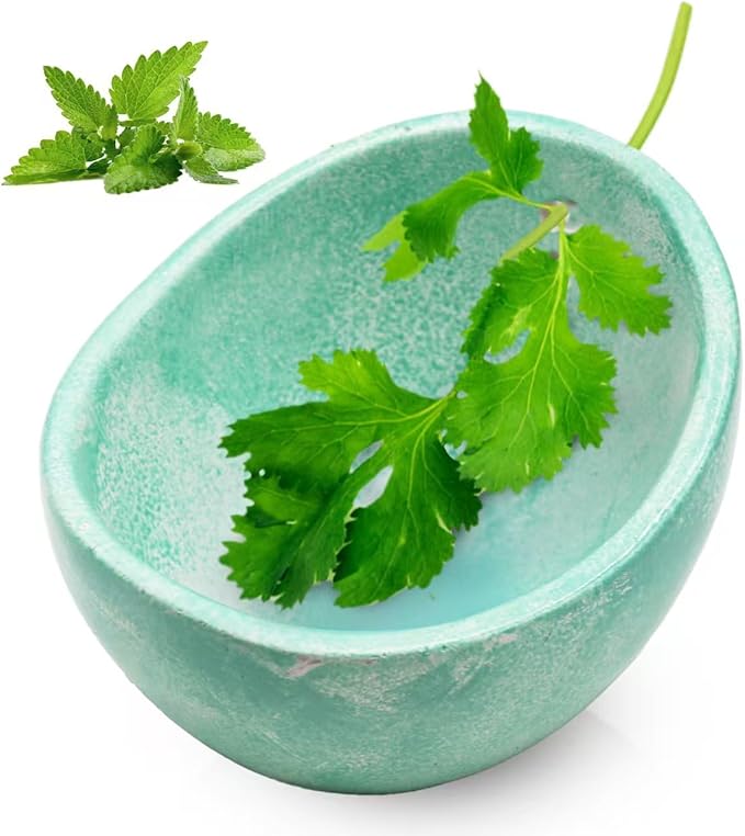 2025 New Handmade Ceramic Herb Stripper Bowl -Herb Stripper,Herb Stripping Bowl,Efficient Herb Peeling Cup for Salads & Cooking, Pottery Kitchen Tool for Meal Prep (1Pcs) - Bloomnest