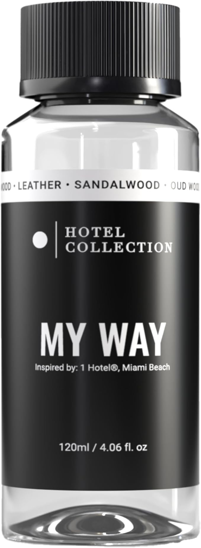 Hotel Collection Diffuser Oil - My Way - Aromatherapy Essential Fragrance Oil - Sandalwood, Warm Virginia Cedar & Beautiful Iris - 120ML 4.1 Fl oz - Bloomnest