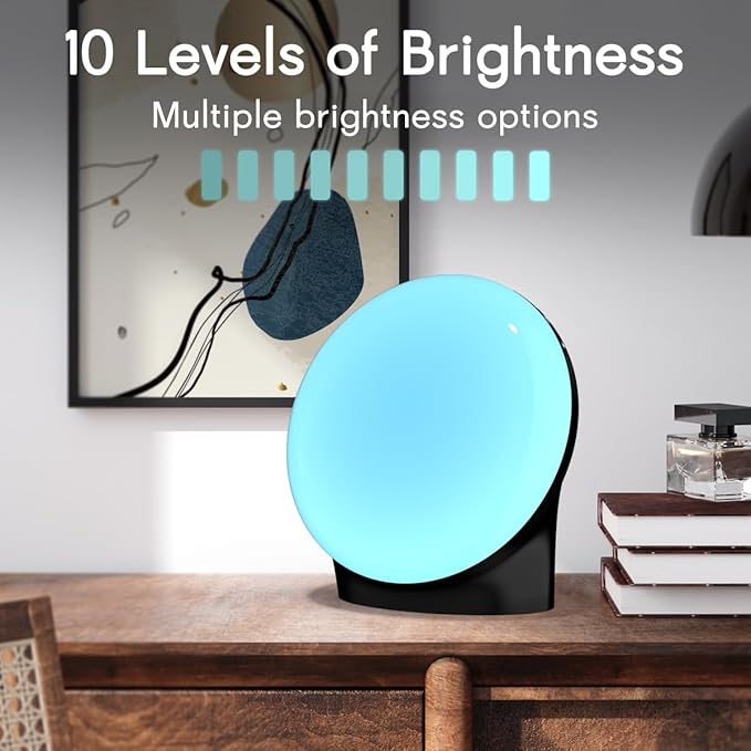 BrownNoise White Noise Machine with 30 Soothing Sounds 12 Colors Night Light and Sound Machine 36 Volume Levels 4 Timers and Memory Function 10 Adjustable Brightness Sleep Machine for Baby Adults Kids - Bloomnest
