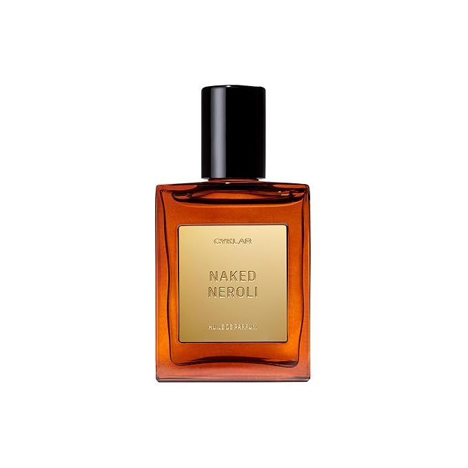 CYKLAR Perfume Oil Roll-On. Travel-Friendly Naked Neroli Fragrance, with Neroli, Mandarin, and Amber Notes. Long-Lasting Essential Oil Parfum for Women and Men. 0.5 Fl Oz Scented Rollerball Bottle Cyklar