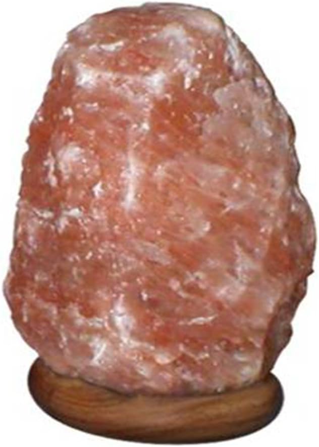 Himalayan Salt Lamp 6–8 lbs – Hand-Carved Himalayan Pink Salt Lamp with Cord Perfect Nightlight