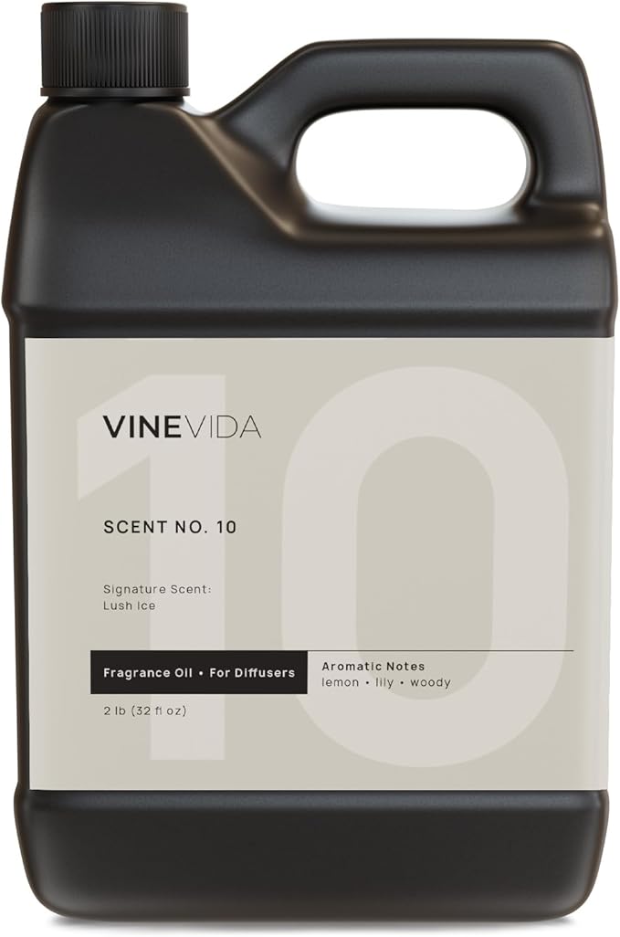 VINEVIDA Lush Ice Fragrance Oil for Cold Air Diffusers - 32 Fl Oz - Essential Oils for Diffuser Oil Refill & Air Freshener Room Spray - Bloomnest