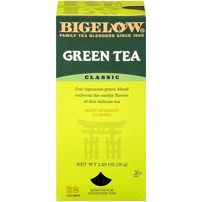 Bigelow Tea Green Tea Bags, Box Of 28 Bags - Bloomnest