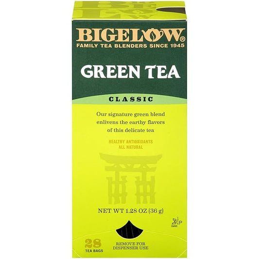 Bigelow Tea Green Tea Bags, Box Of 28 Bags - Bloomnest