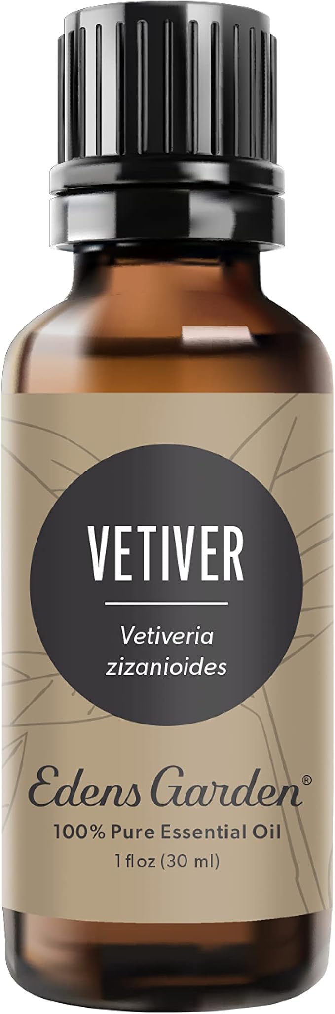 Edens Garden Vetiver Essential Oil- 100% Pure Premium Grade, Undiluted, Natural, Therapeutic, Aromatherapy, The Best for Diffuser, Skin, Humidifiers, Kid Safe 30 ml (1 fl oz) - Bloomnest