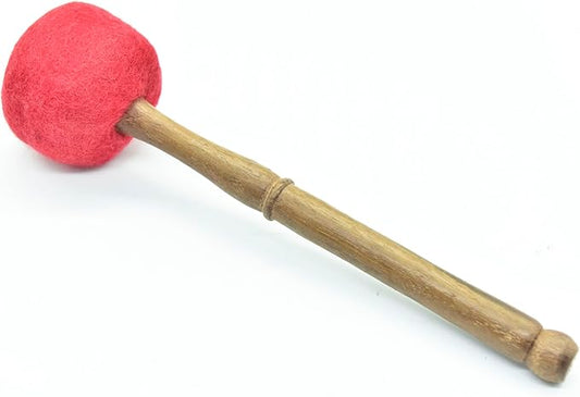 11 Inches Tibetan Singing Bowl Mallet Wooden Felt Striker Sound Bowl Meditation Mallet Sound Bowl Stick Meditation Yoga Tibetan sound bowl mallet (11 Inches) - Bloomnest