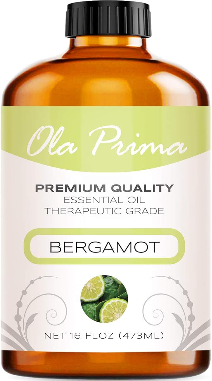 Ola Prima Oils 16oz - Bergamot Essential Oil - 16 Fluid Ounces - Bloomnest