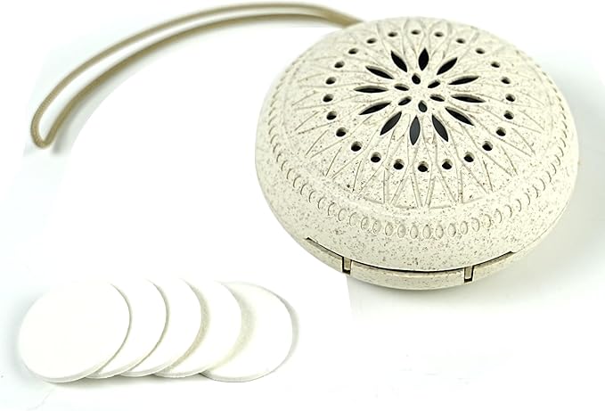 Travel Sized Portable Mini Diffuser for Essential Oils Multifunction Waterless No Sound Mini Aromatherapy Diffuser for Bedroom Office Baby Room Car Aromatherapy - Bloomnest