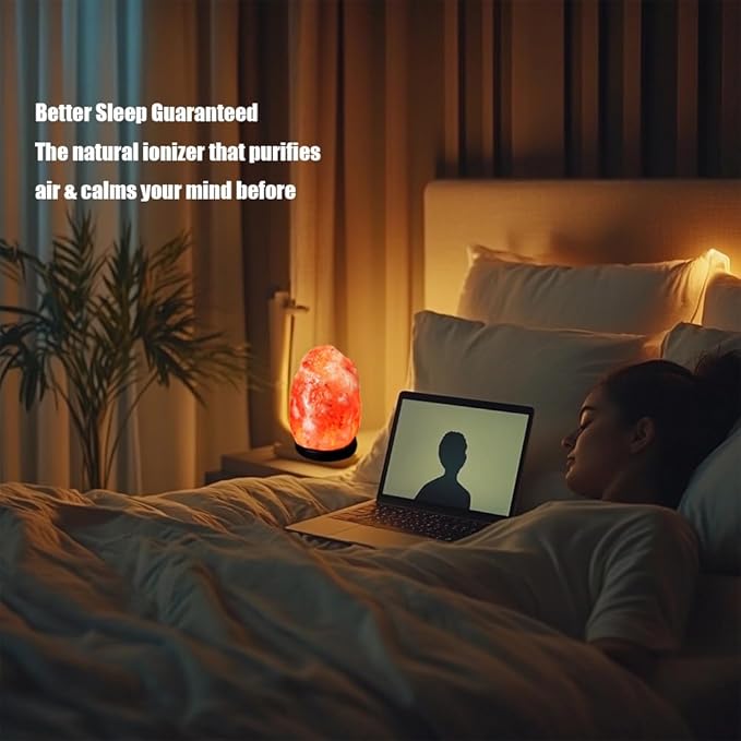 3.5lb Remote Salt Himalayan Salt Lamp 16 Colors, Natural Crystal Salt Rock Lamp Hand Carved Night Lights, USB Salt Crystal Lamp Remote Control Salt Lamp for Home Decor and Gift (3.5lb)