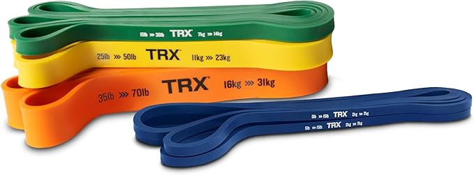 TRX Training Strength Band Set, Full-Body Resistance Bands for Home and Gym Use, Resistance Bands for Working Out - Bloomnest