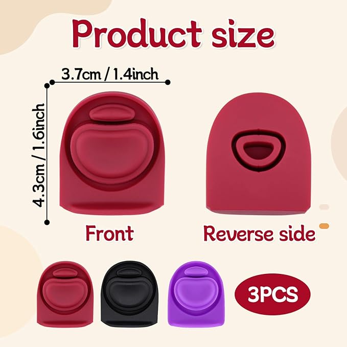 3pcs Replacement Rubber Stopper Seal Compatible with Owala FreeSip 24oz 32oz,Water Bottle Lid Cap Silicone Seal Parts for Owala 16/19/24/32/40oz Spout Gasket Mouthpiece Piece Accessories F2A2 Frokolla
