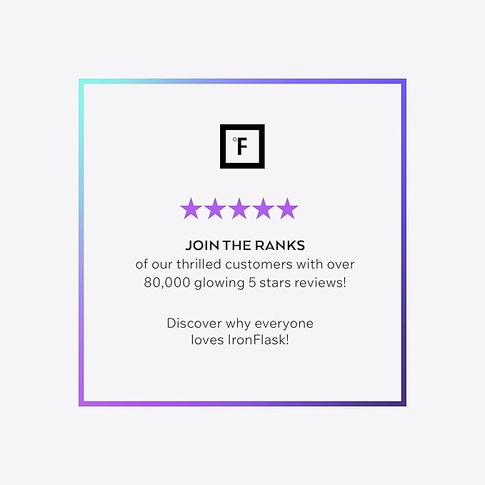 IRON °FLASK Co-Pilot Insulated Mug w/Straw & Flip Cap Lids - Cup Holder Bottle for Hot, Cold Drink - Leak-Proof- Water, Coffee Portable Travel Tumbler - Lavender, 40 Oz