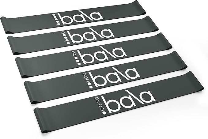 Bala Booty Bands Resistance Bands for Women & Men - Elastic Exercise Bands for Working Out - Wrist, Ankle, Legs & Booty Bands - Workout Resistance Bands for Yoga, Pilates, Strength Training - Bloomnest