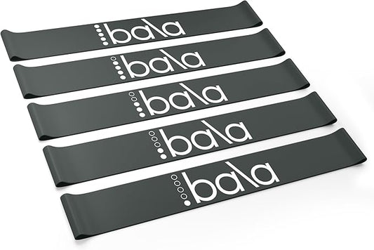 Bala Booty Bands Resistance Bands for Women & Men - Elastic Exercise Bands for Working Out - Wrist, Ankle, Legs & Booty Bands - Workout Resistance Bands for Yoga, Pilates, Strength Training - Bloomnest