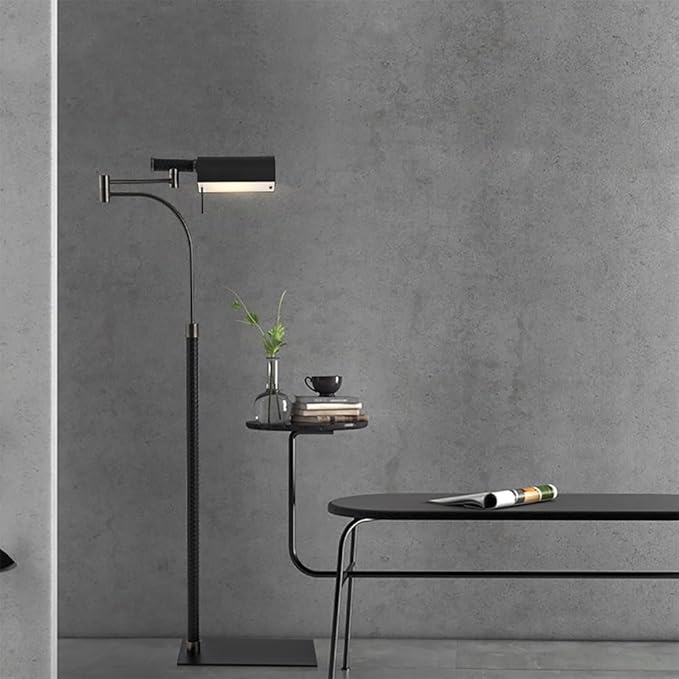 Nordic Floor Lamp Fashionable Modern Family Iiving Room Bedroom Creativity LED Decorative Standing Light(L) - Bloomnest