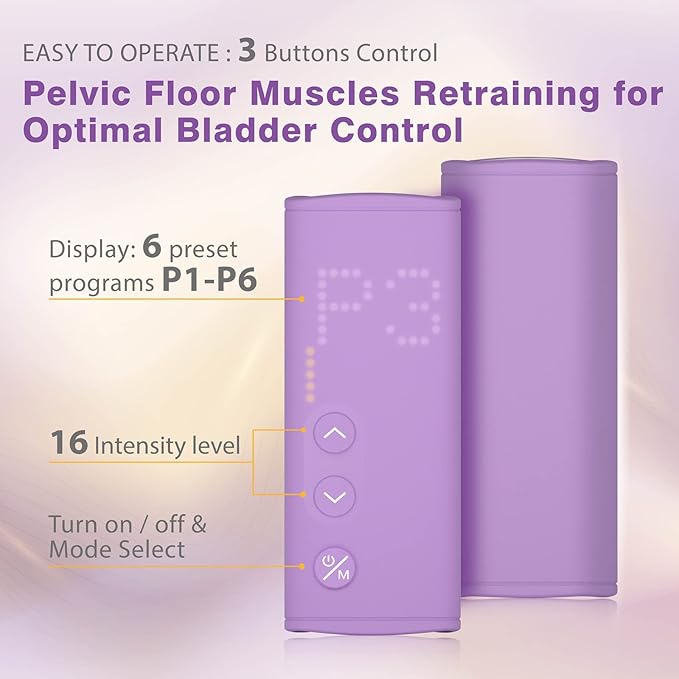 iStim Pelvic Floor Exercises Device - EM-5200 Kegel Trainer for Incontinence Relief, Muscle Massager (EMS) for Bladder Control and Pelvic Physical Therapy iSTIM