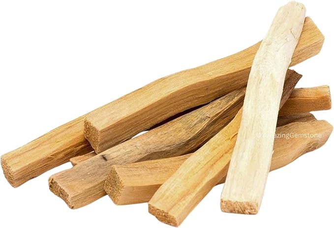 Amazing Gemstone Premium Palo Santo Sticks - 3 Pieces Authentic Palo Santo Incense Sticks for Aromatherapy, Meditation, and Cleansing - Natural Scented Fragrance for Relaxation and Spiritual Healing AmazingGemstone