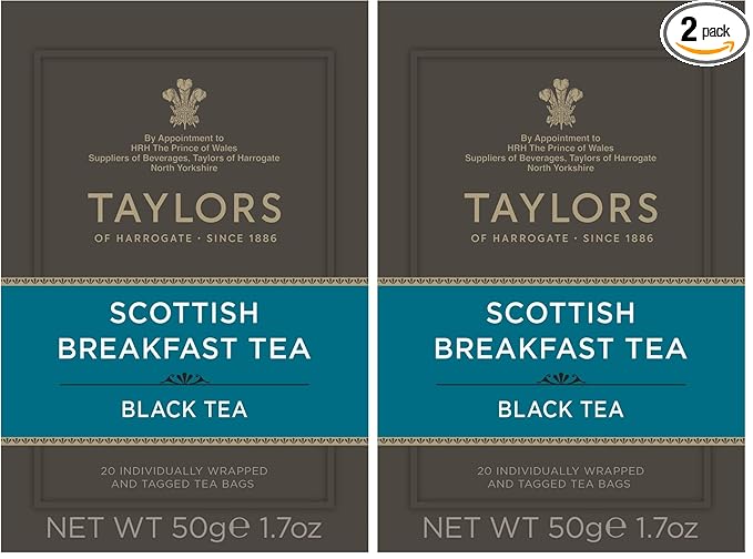 Taylors of Harrogate Scottish Breakfast, 20 Count(Pack of 2) - Bloomnest