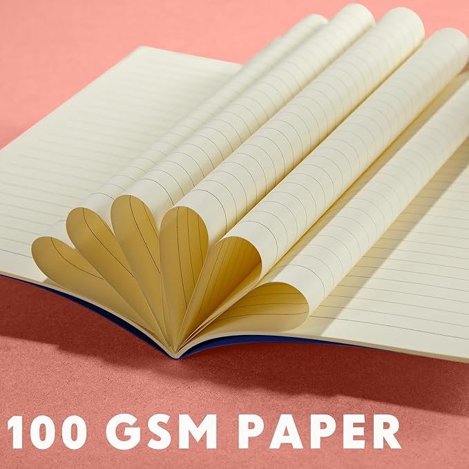 Mimorou 100 Pcs Journals Notebooks Bulk - Kraft Softcover A5 Small Notebooks 5.5 Inch x 8.3 Inch Notepads with 60 Page 30 Sheet for Writing Sketch Travel Office Supplies(Bright Color,Lined) - Bloomnest