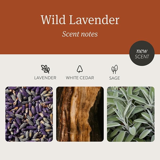 Drift Wild Lavender Scented Premium Candle - 60 Day Burn Time - 10.5 oz - Bloomnest