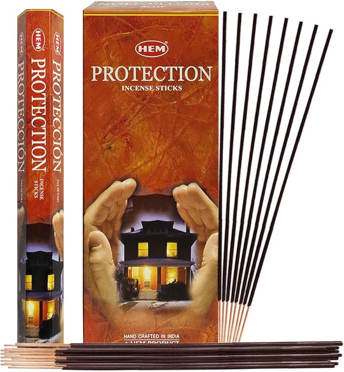 Protection Incense Sticks and Incense Stick Holder Bundle Insence Insense Hem Incense Sticks