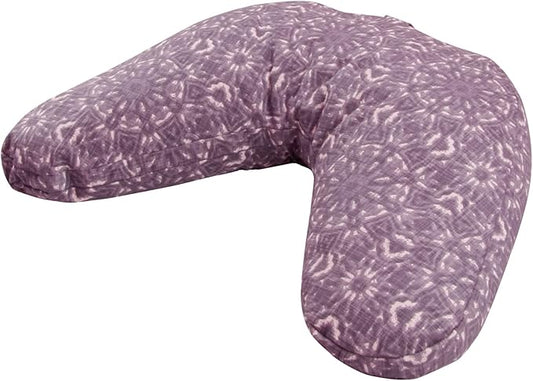 Hugger Mugger V-Shaped Meditation Cushion - Provides Support in Cross-Legged Sitting, Promotes Healthy Posture, Handmade in The USA - Bloomnest
