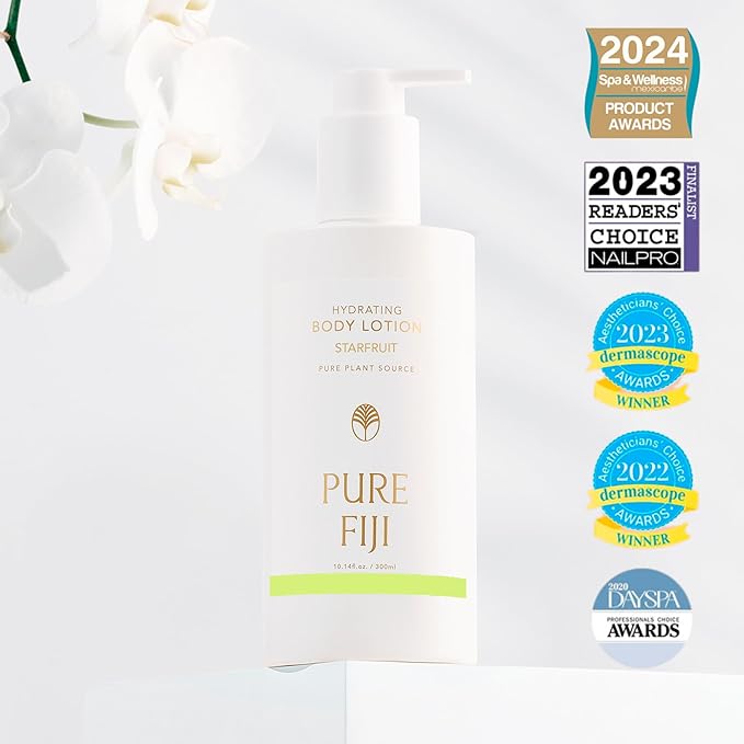 PURE FIJI Hydrating Body Lotion, Starfruit (10.14 Fl.Oz /300ml) - Bloomnest