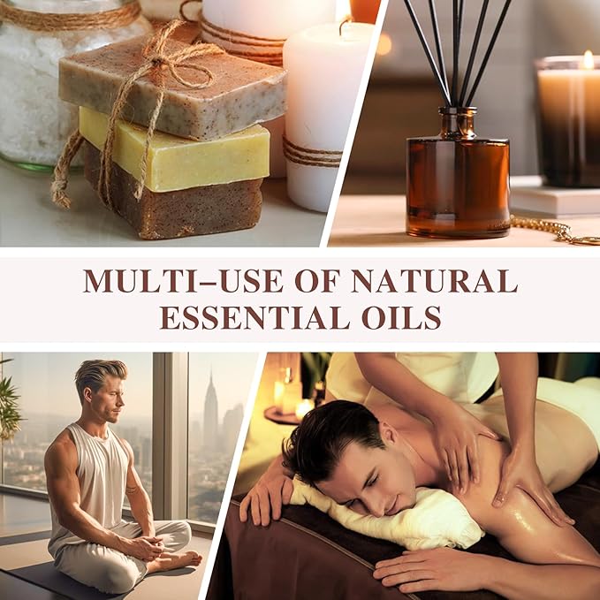 Rum Fragrance Oil 3.38FL.OZ - Aromatherapy Essential Oils for Diffusers for Home, Rum Scented Oils for Massage, Soap Candle Making Scents - 100ML