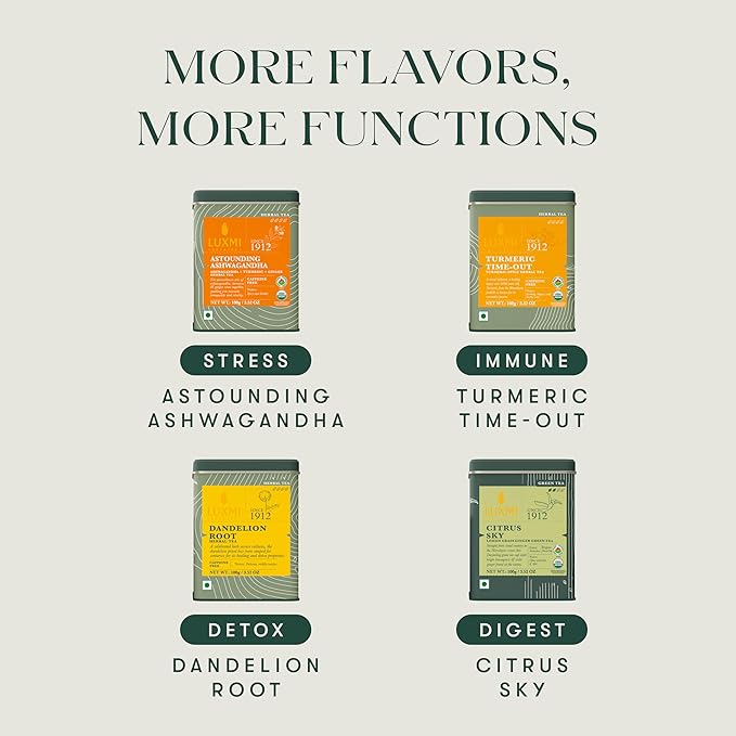 Luxmi Estates Vanilla Matcha with Priobiotics (50 g) Organic Matcha Tea, Rich in Antioxidants, Tea for Relaxing - Bloomnest