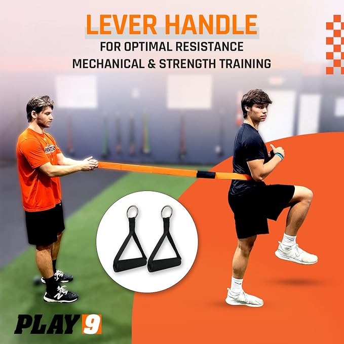SHOP PLAY 9 Core & Hip Belt Resistance Band for Baseball & Softball Belt for Strength and Resistance - Bloomnest