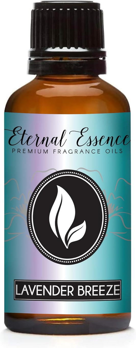 Eternal Essence Oils Lavender Breeze 30ml Premium Fragrance Oil - for Candle, Soap Making, Aromatherapy, Diffusers, Home Care, & Humidifiers EternalEssenceOils